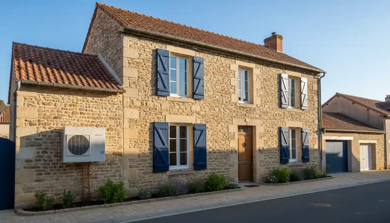 Installation pompe à chaleur à Prigonrieux