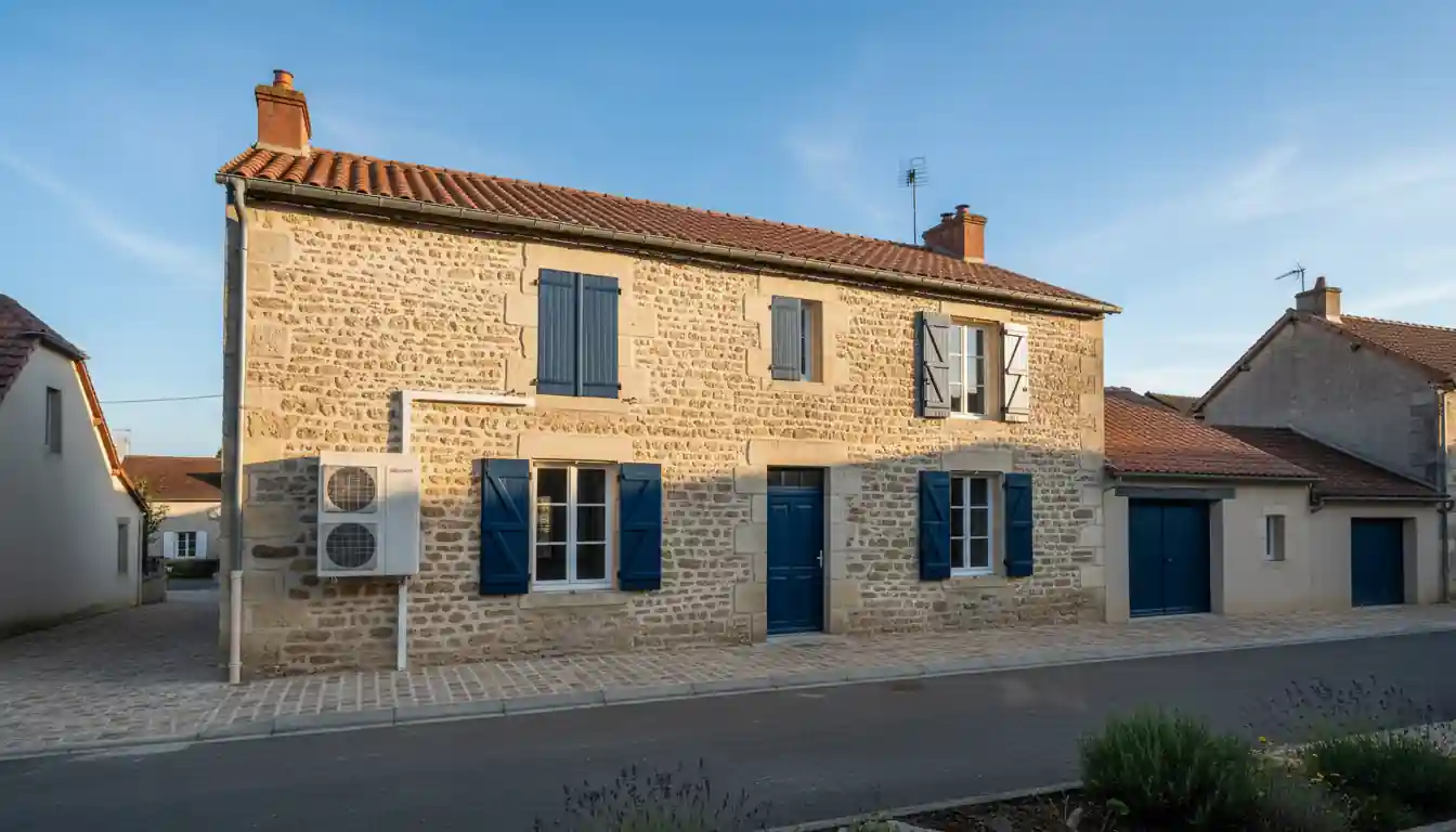 Installation pompe à chaleur à Saint-Laurent-des-Hommes