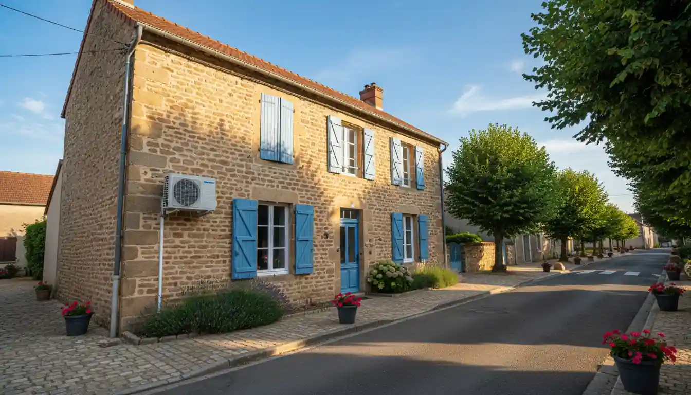 Installation pompe à chaleur à Verteillac